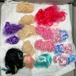 Lol Surprise Doll Hairpiece Wigs lot of 15 lol surprise doll accessories
